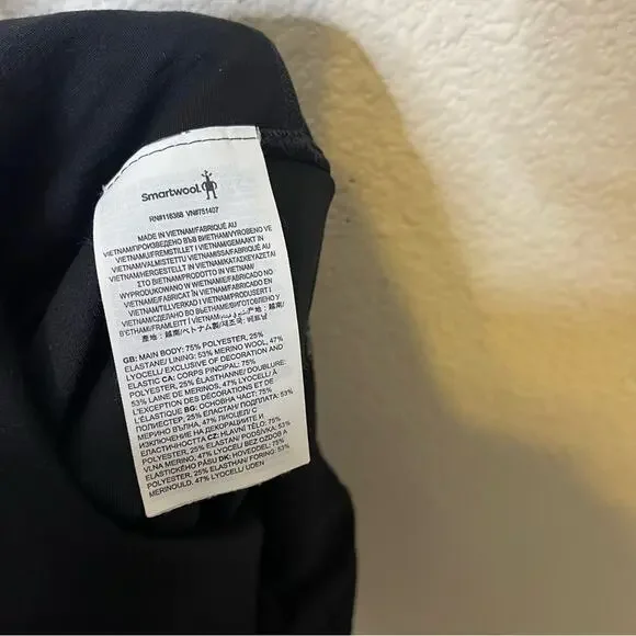 Smartwool SMRTWL Shorts Active Ribbed Biker Active Womens Size M - Picture 4 of 5